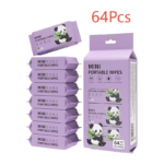 64 Sets of Mini Portable Wet Wipes - Image 10