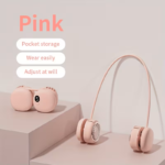 Rechargeable Handheld Neck Hanging Portable Mini Fan - Image 2