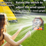 USB Rechargeable Outdoor Camping Fan - Image 4