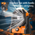 USB Rechargeable Outdoor Camping Fan - Image 5