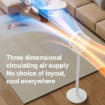 Fan Centennial - USB Rechargeable Adjustable 5-Speed ​​Fan - Image 7