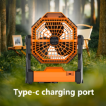 USB Rechargeable Outdoor Camping Fan - Image 7